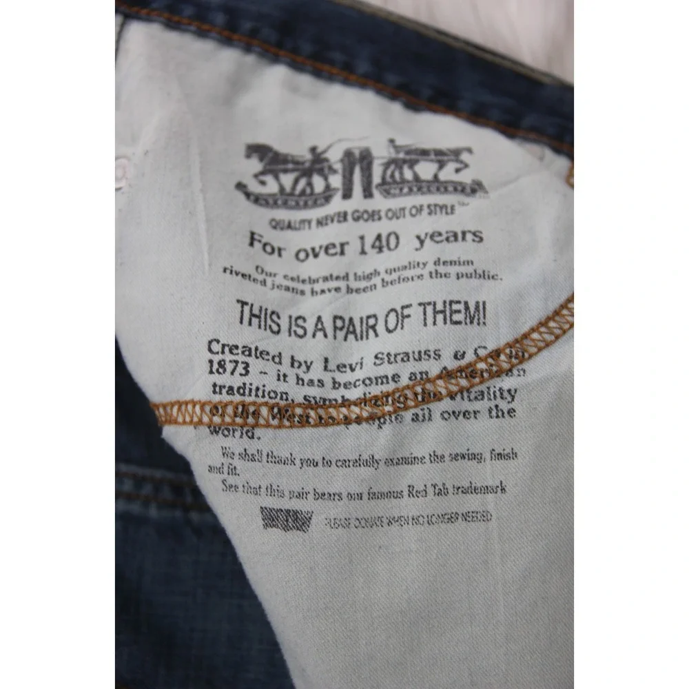 Levi Strauss & Co 514 Straight Leg Denim Jeans 33W 30L 100% Cotton Classic #229